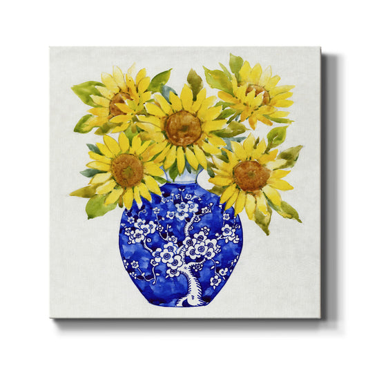 Sun Flower Still Life I - Canvas Art Print