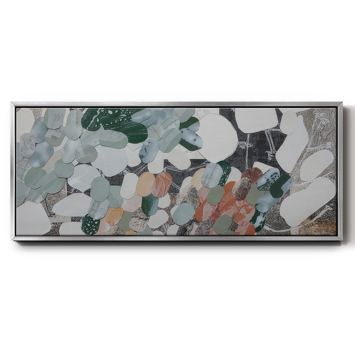 Antelope Canyon Run II - Floater Framed Canvas Print