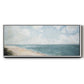 Beach View - Floater Framed Canvas Print