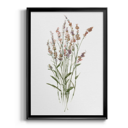Dainty Botanical II - Modern Framed Canvas Print