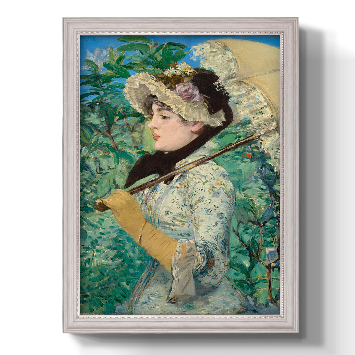 Spring - Ornate Framed Canvas Print