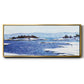 The Banks of the Fjord at Christiania, 1895 - Floater Framed Canvas Print