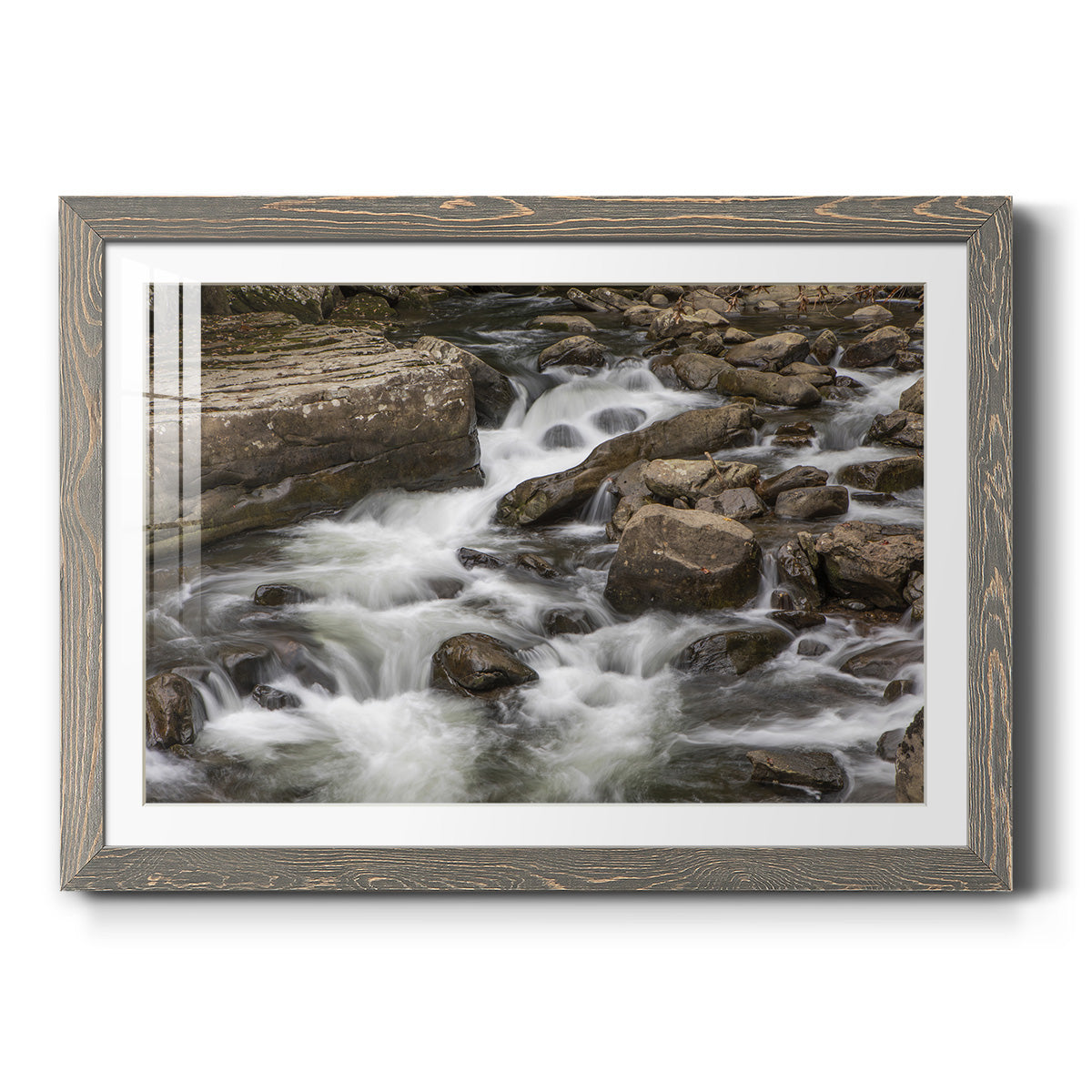 Rushing Calm-Premium Framed Print - Ready to Hang