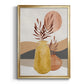 Adobe Moon I - Modern Framed Canvas Print