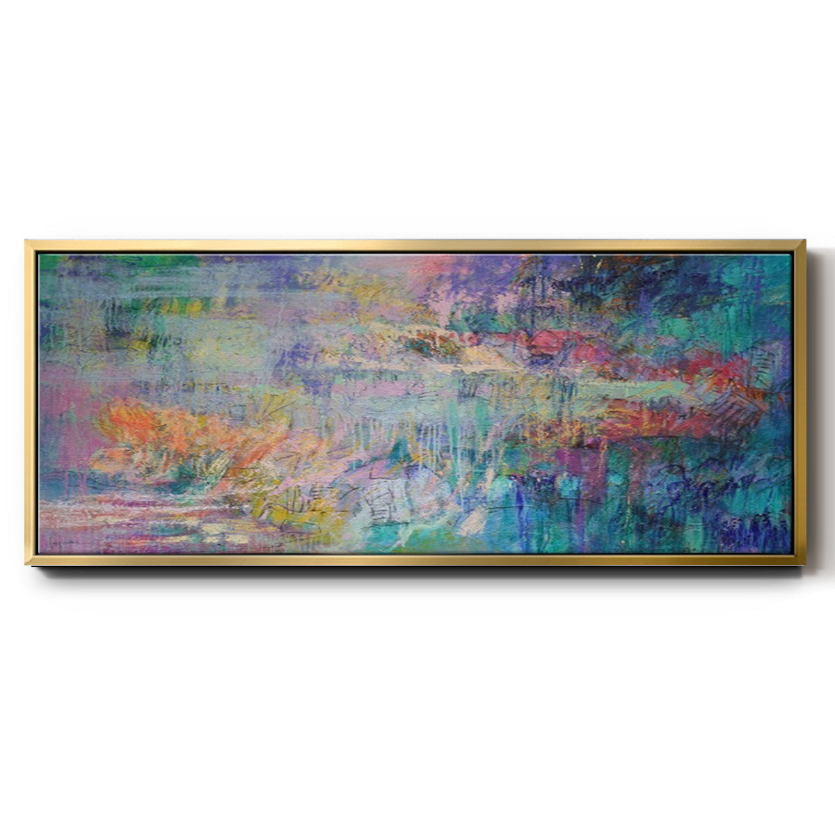 Vespers - Floater Framed Canvas Print