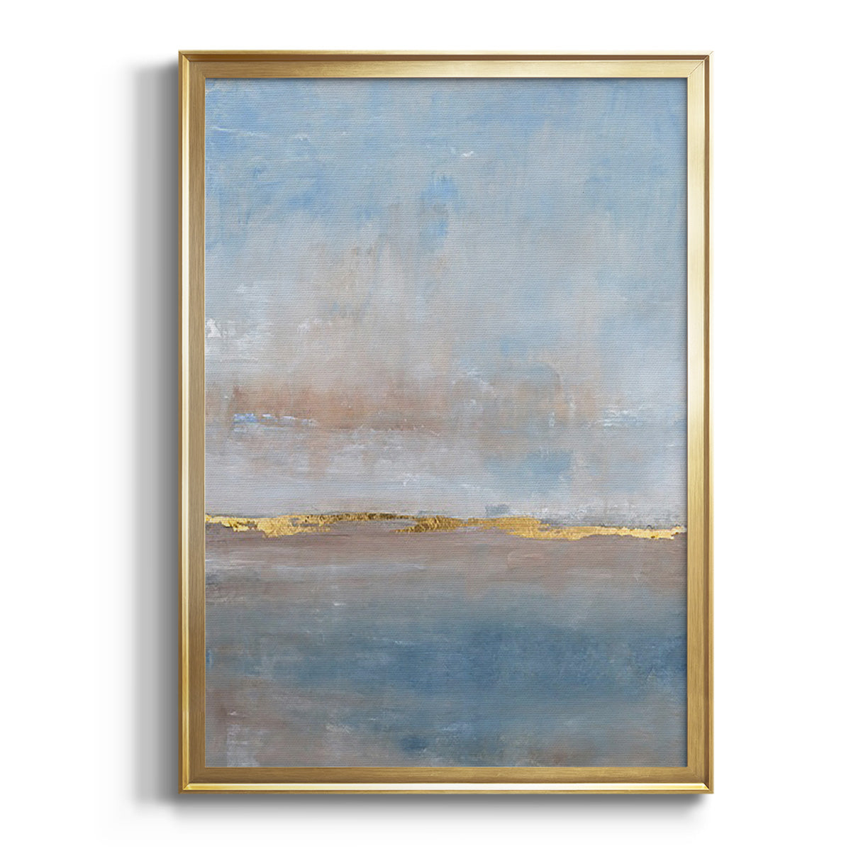 Visible Horizon II - Modern Framed Canvas Print