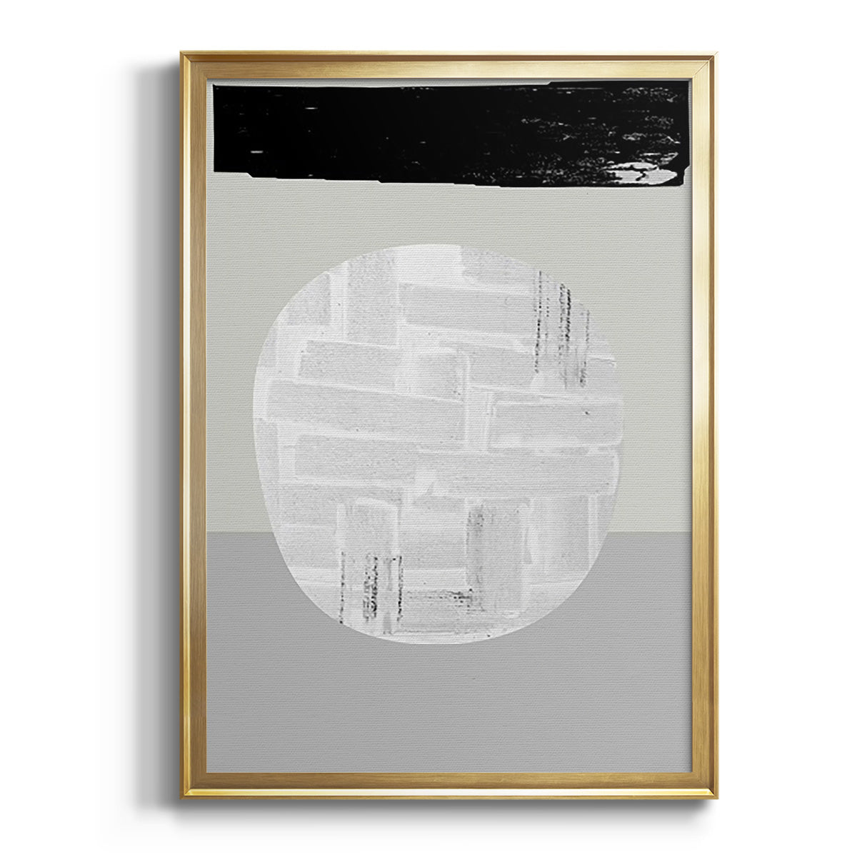 Eggy I - Modern Framed Canvas Print