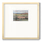 Hilly Countryside I - Double Matboard Framed Print