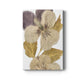 Neutral Pansy I Premium Gallery Wrapped Canvas - Ready to Hang