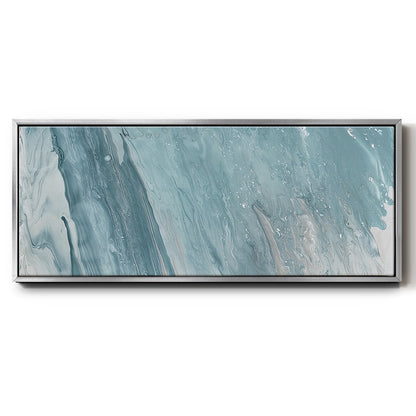 Cirrus I - Floater Framed Canvas Print