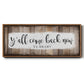 Y'all Come Back Now - Floater Framed Canvas Print