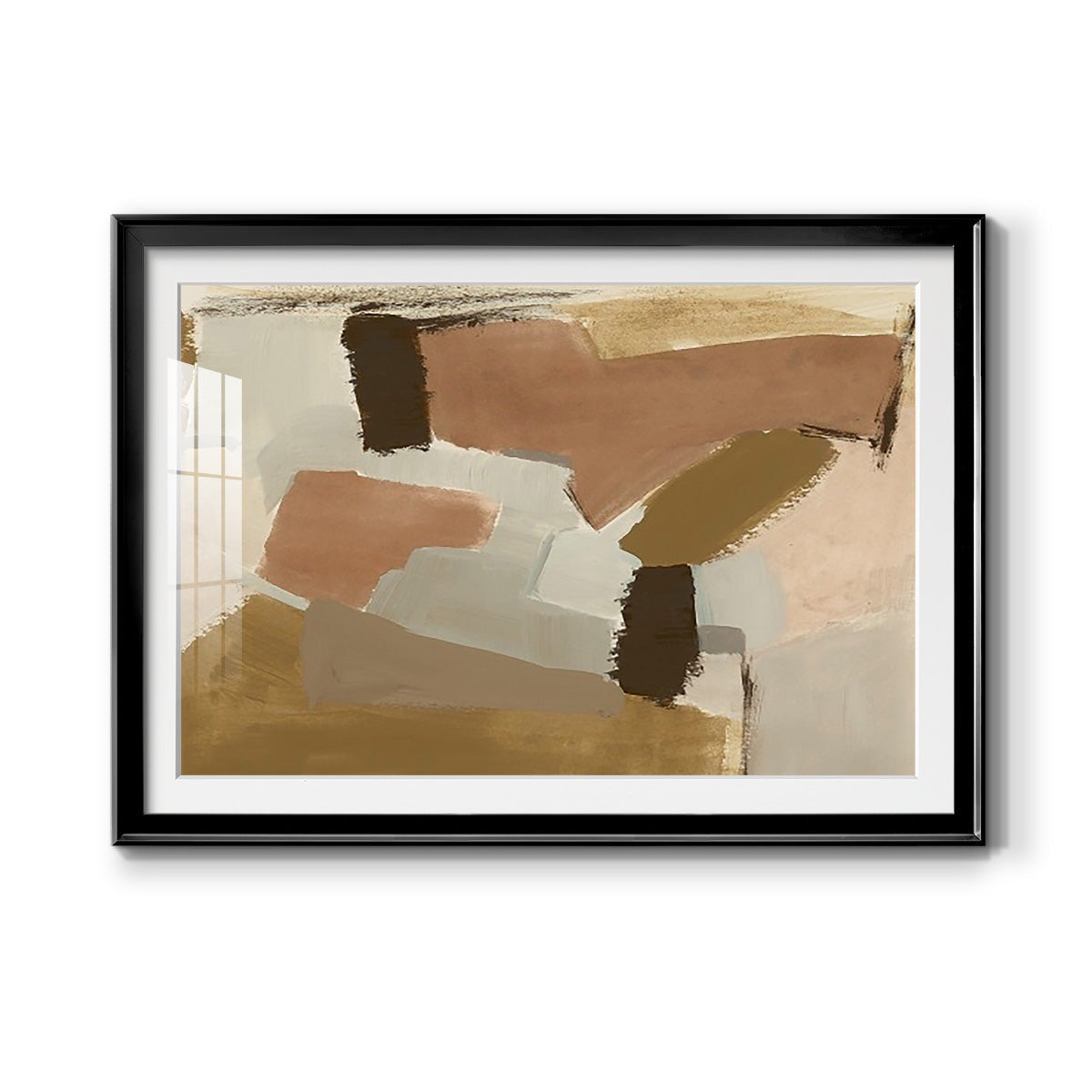 Almondine II Premium Framed Print - Ready to Hang