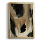 Baked Paintstrokes II - Modern Framed Canvas Print