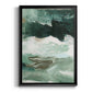 Crashing I - Modern Framed Canvas Print