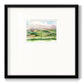 Bennachie Rain II - Double Matboard Framed Print