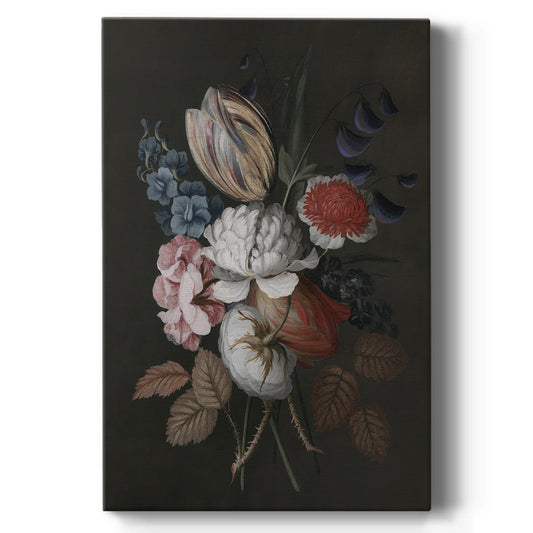 Dramatic Bouquet I Premium Gallery Wrapped Canvas - Ready to Hang