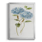 Petite Blue Hydrangea II - Modern Framed Canvas Print