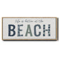 Beach Better - Floater Framed Canvas Print