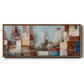 Cityscape - Floater Framed Canvas Print