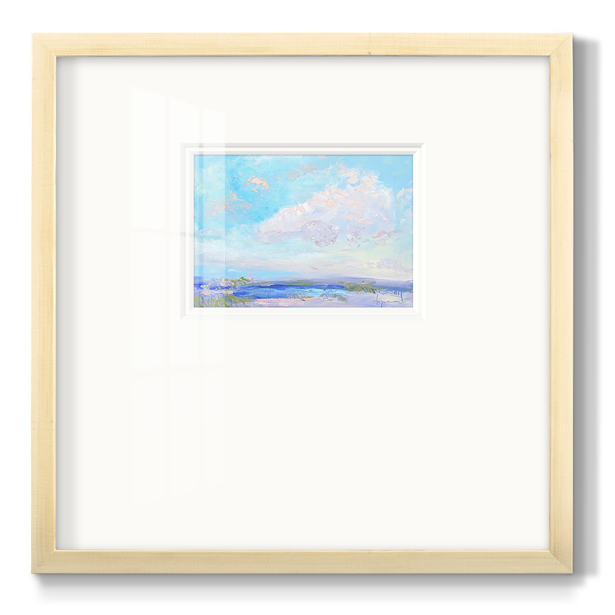 A Perfectly Lovely Day - Double Matboard Framed Print