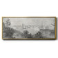 City of Detroit - Floater Framed Canvas Print