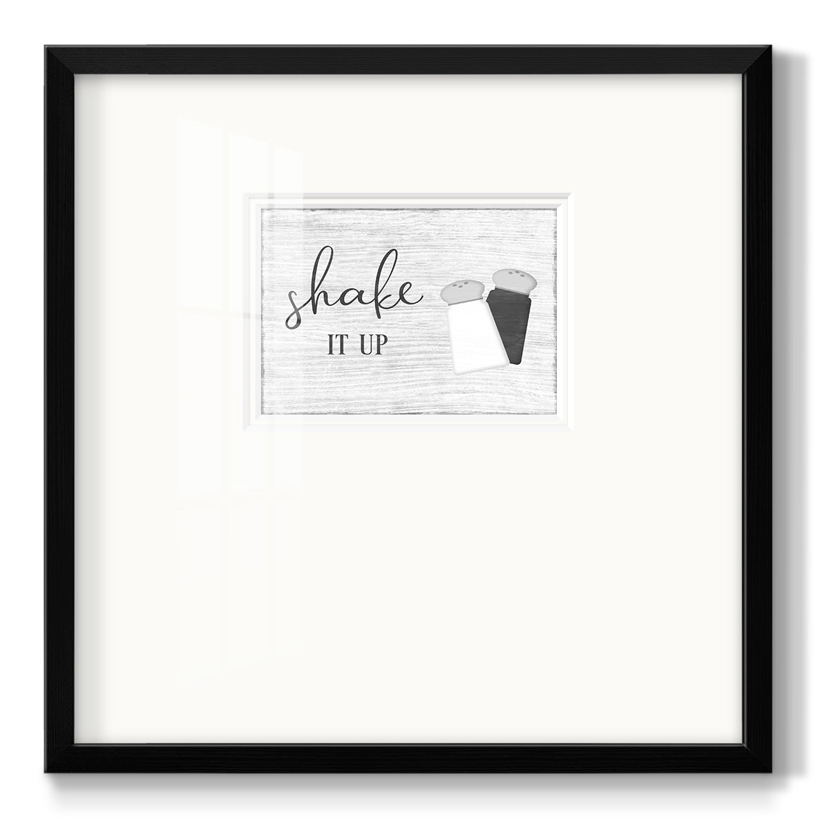 Shake It Up Premium Framed Print Double Matboard