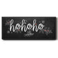Ho Ho Ho - Floater Framed Canvas Print