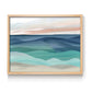 Shifting Seas - Restickable Framed Art Print