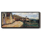 The Road in Giverny, 1885 - Floater Framed Canvas Print