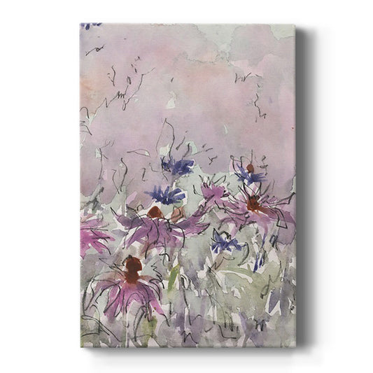 Floral Entertainment I - Canvas Art Print