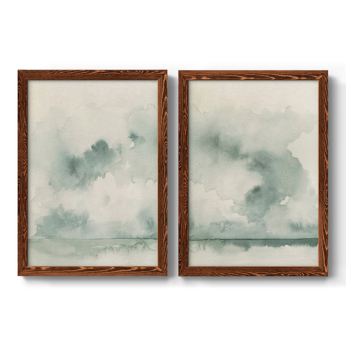 Ocean Impression I - Premium Framed Canvas 2 Piece Set - Ready to Hang