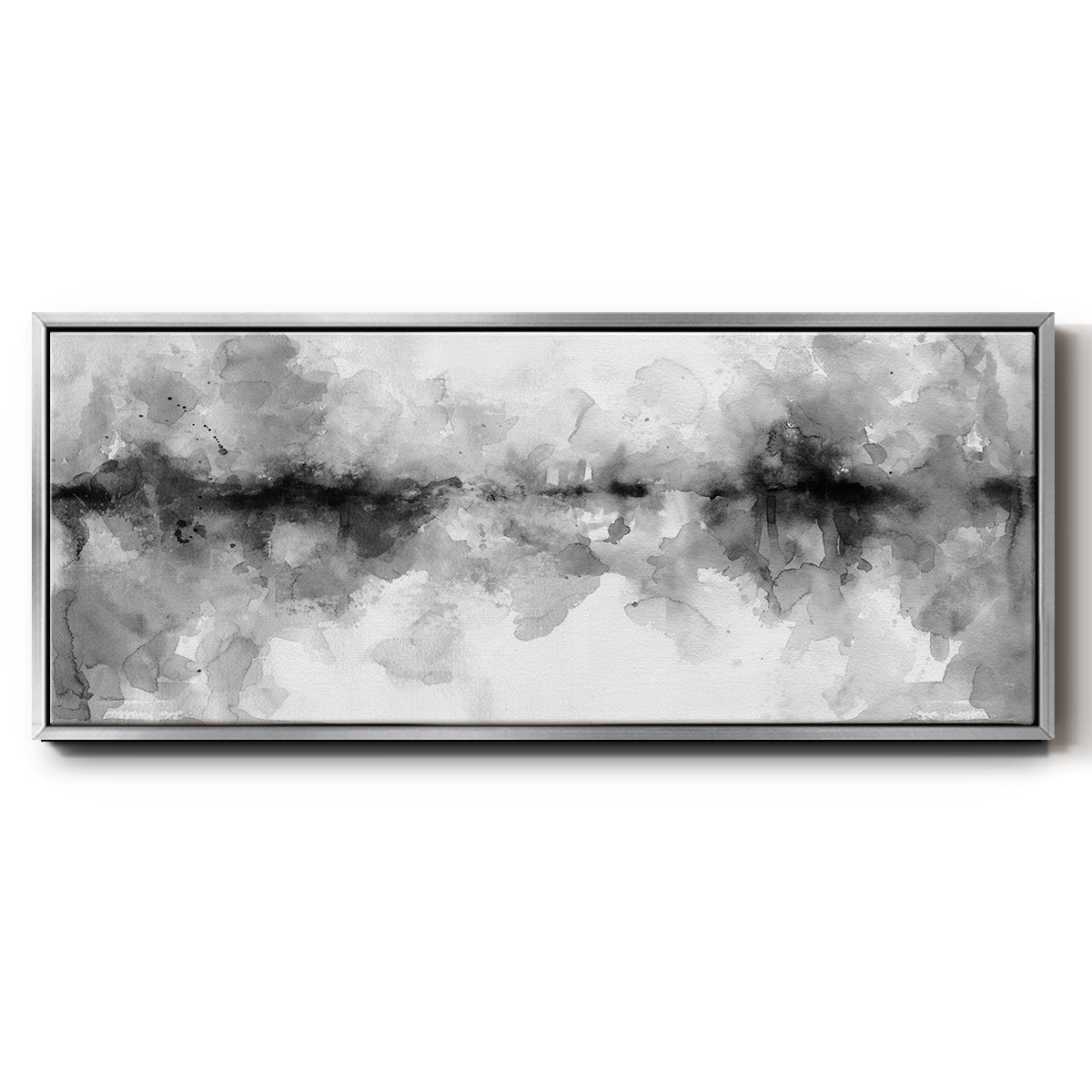 Island Mist - Floater Framed Canvas Print