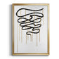 Weeping Ribbon I - Modern Framed Canvas Print