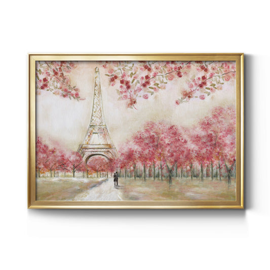 Spring In Paris Premium Classic Framed Canvas - Ready to Hang