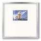 Sail Boat Clouds Premium Framed Print Double Matboard