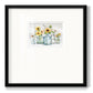 Sunflower Extravaganza - Double Matboard Framed Print