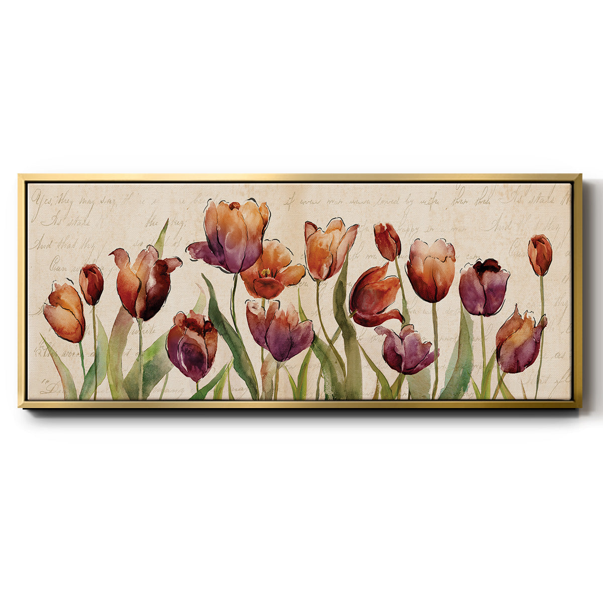 Bow to Summer II - Floater Framed Canvas Print