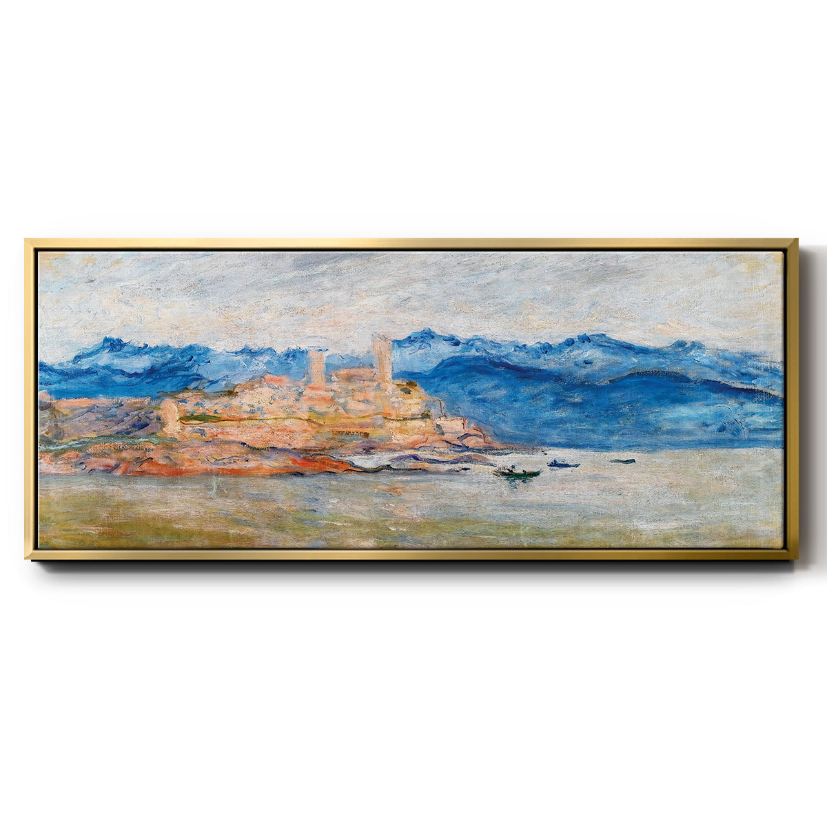The Fort of Antibes, 1888 - Floater Framed Canvas Print
