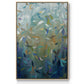 Falling Leaves - Floater Framed Canvas Print
