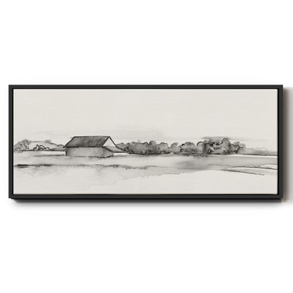 Wyeth Barn I - Floater Framed Canvas Print