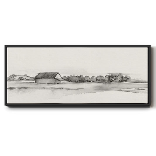 Wyeth Barn I - Floater Framed Canvas Print