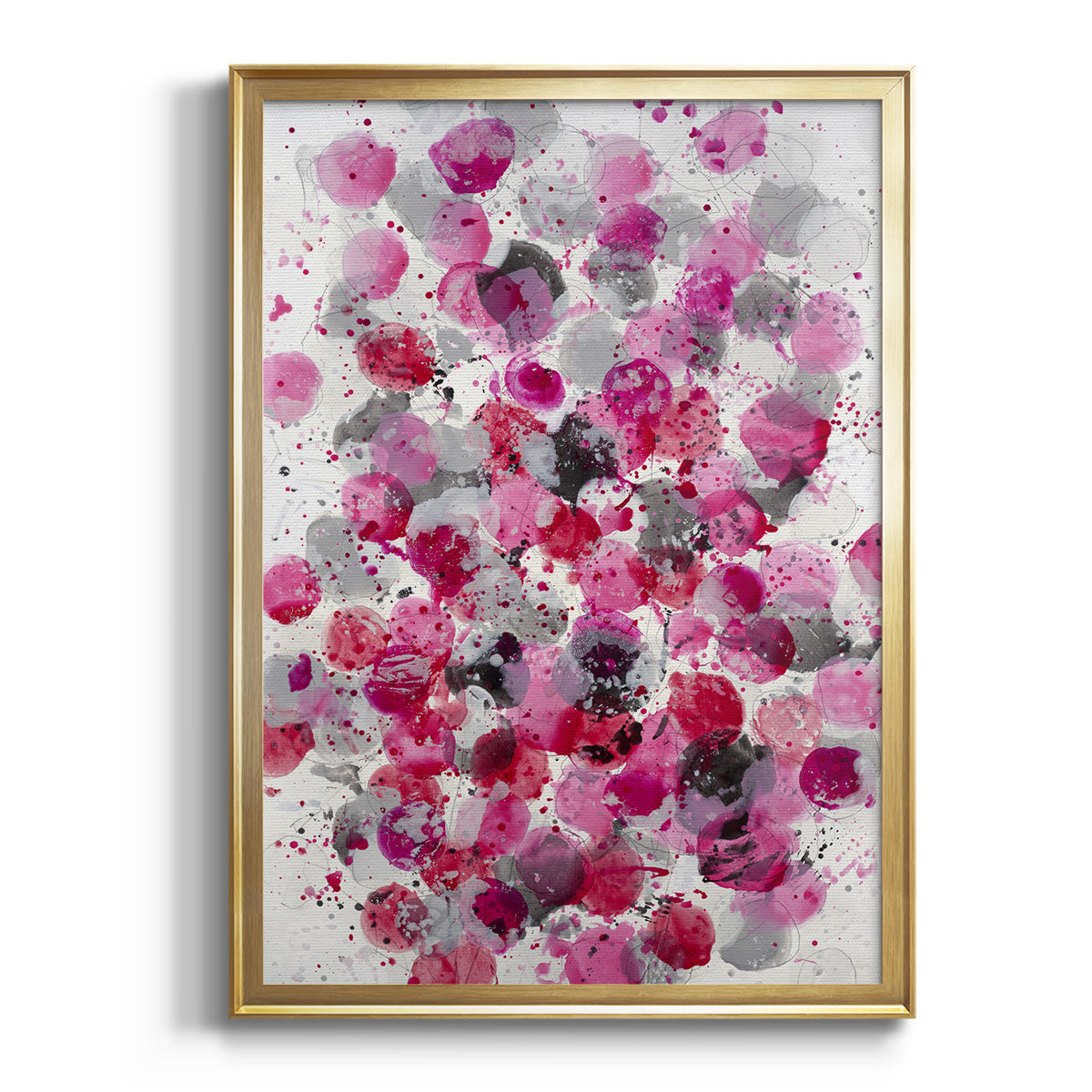 Bouquet - Modern Framed Canvas Print