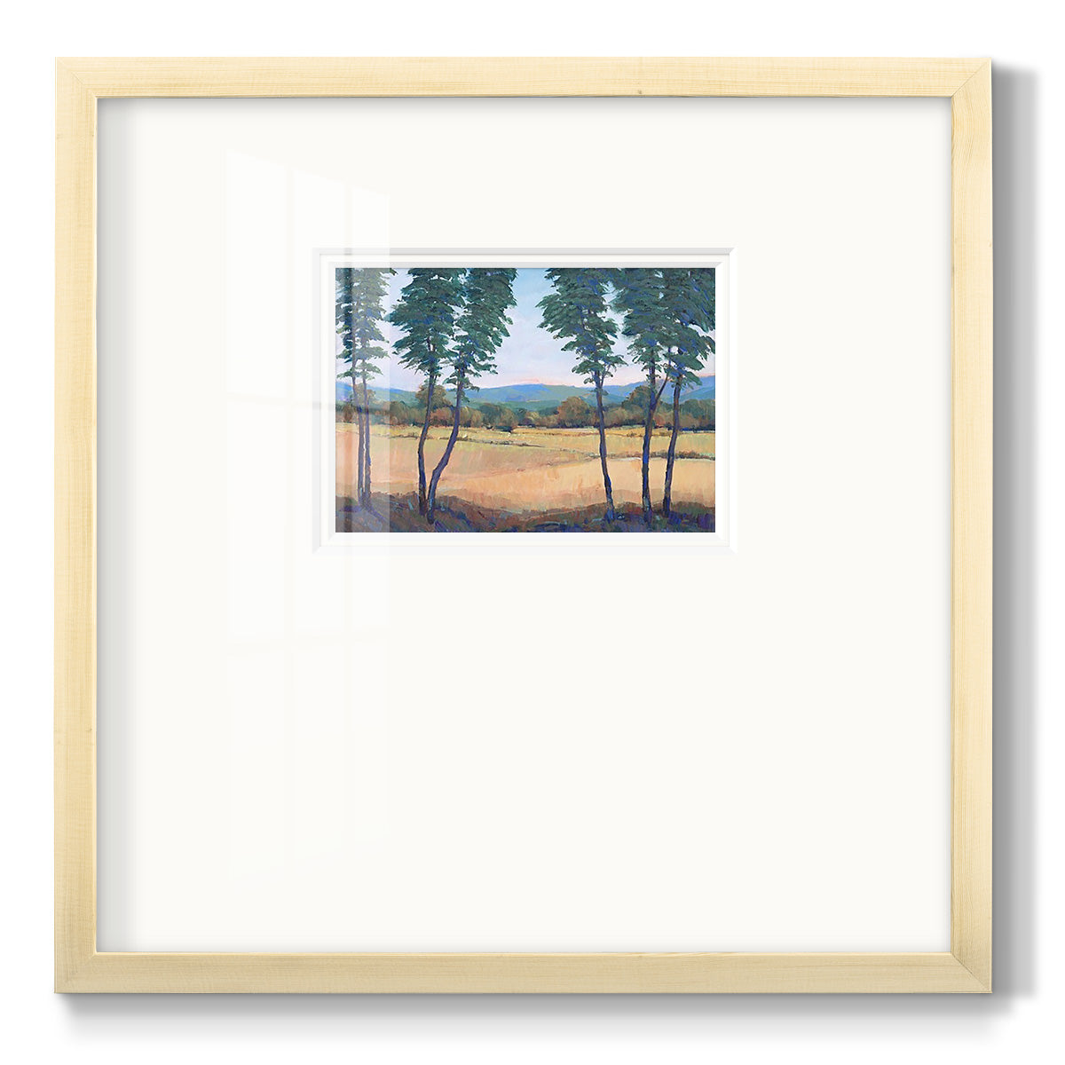 Still Morning II - Double Matboard Framed Print