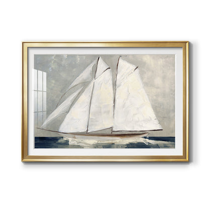 Setting Sail Premium Framed Print - Ready to Hang