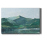 Green Grey Mountains I Premium Gallery Wrapped Canvas - Ready to Hang