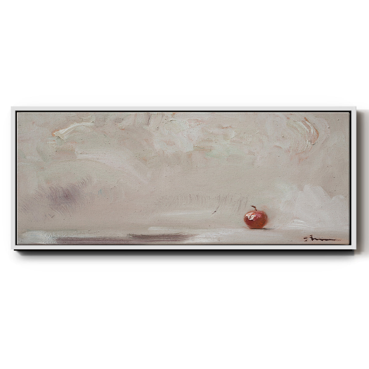 Crabby Apple - Floater Framed Canvas Print