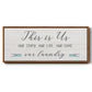 Us and Our Laundry - Floater Framed Canvas Print