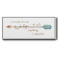 Arrow of Hope - Floater Framed Canvas Print