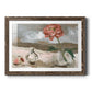 Vase of Pink Flowers IV - Barnwood Framed Art Print