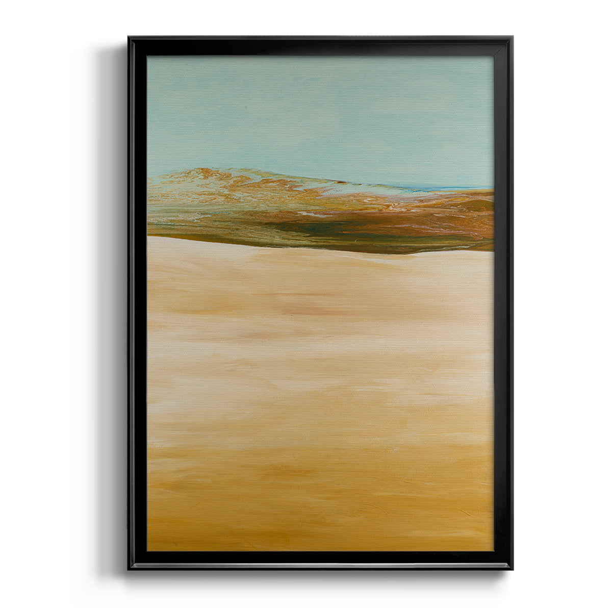 Yesterday's Today - Modern Framed Canvas Print